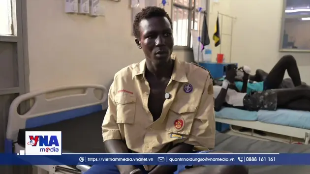 Số lượng bệnh nhân phải sơ tán tại Nam Sudan tăng mạnh