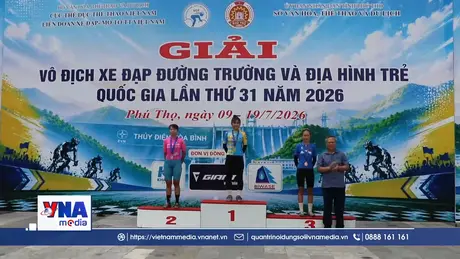 Đoàn Hà Nội dẫn đầu nội dung xe đạp địa hình trẻ quốc gia