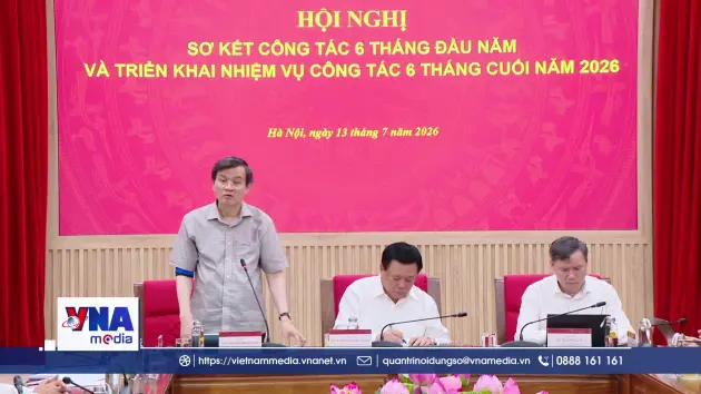 Hội đồng Lý luận Trung ương sơ kết công tác 6 tháng đầu năm