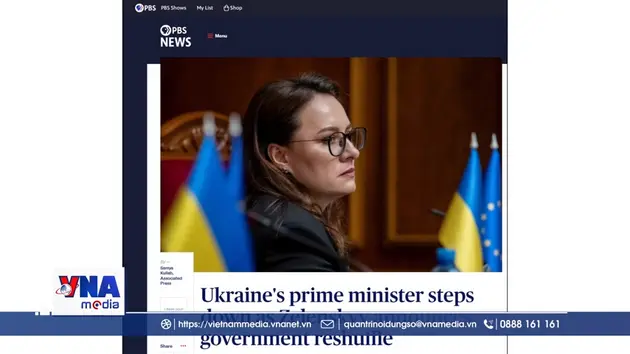 Thủ tướng Ukraine từ chức, mở đường cho cải tổ nội các