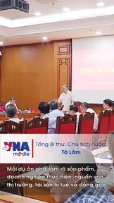 Tổng Bí thư, Chủ tịch nước Tô Lâm: Phát triển công nghiệp văn hóa thành động lực tăng trưởng mới