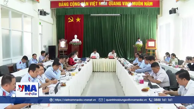 Tổ công tác của Thanh tra Chính phủ làm việc tại Cần Thơ
