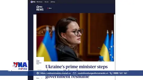 Thủ tướng Ukraine từ chức, mở đường cho cải tổ nội các