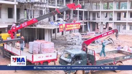 Loạt trường hiện đại ở vùng biên giới trước thềm năm học mới