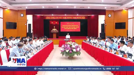 Thường trực Ban Bí thư Trần Cẩm Tú chủ trì Hội nghị giao ban quý II/2026