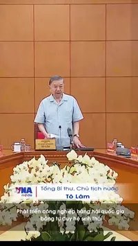 Tổng Bí thư, Chủ tịch nước Tô Lâm: Phát triển công nghiệp hàng hải quốc gia bằng tư duy hệ sinh thái