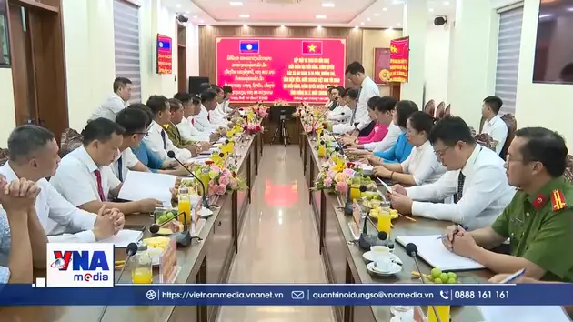 Xây dựng tuyến biên giới Việt - Lào ổn định, hợp tác và phát triển