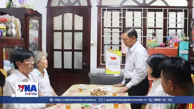 Vĩnh Long thăm hỏi, tri ân người có công nhân dịp 27/7