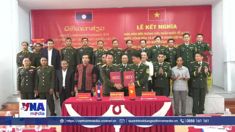 Kết nghĩa lực lượng bảo vệ biên giới Việt Nam – Lào