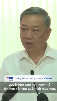 Tổng Bí thư, Chủ tịch nước Tô Lâm: Triển khai Chiến dịch 500 ngày đêm với quyết tâm cao hơn