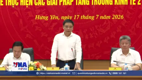 Phó Thủ tướng Chính phủ Nguyễn Văn Thắng làm việc tại Hưng Yên