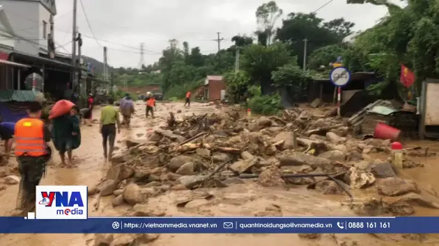 Lũ quét ở Mường Than (Lai Châu): 1 người thiệt mạng, 4 người mất tích