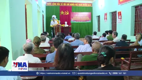Thanh Hóa hoàn thành sắp xếp thôn, tổ dân phố