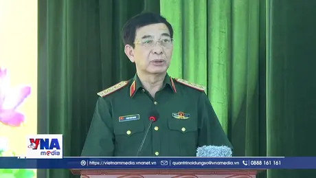 Đại tướng Phan Văn Giang thăm thương bệnh binh tại Ninh Bình