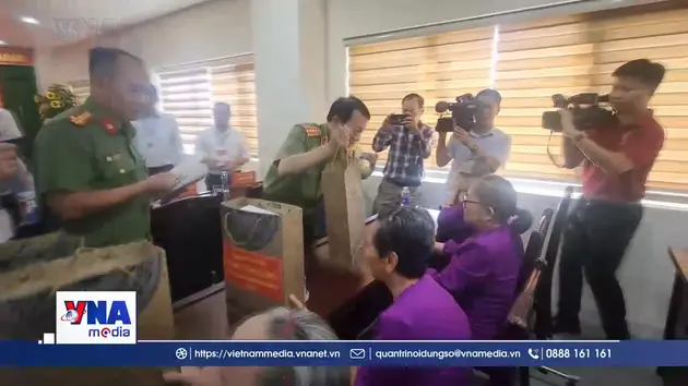 Đại tướng Lương Tam Quang làm việc tại Gia Lai