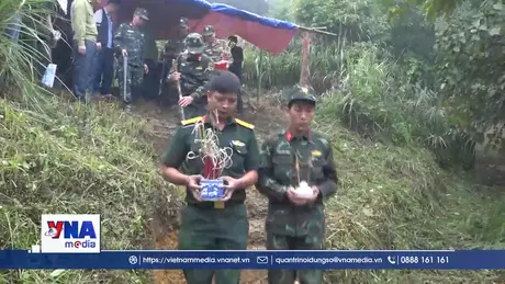 Hành trình đưa hai liệt sĩ trở về từ đỉnh đèo Pha Đin