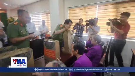 Đại tướng Lương Tam Quang làm việc tại Gia Lai