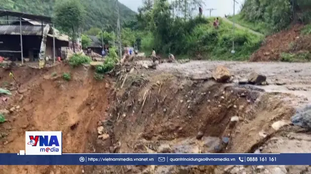 Sơn La tập trung khắc phục hậu quả mưa lũ