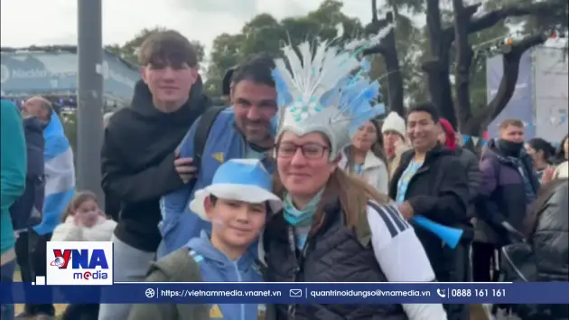 Buenos Aires trọn nhịp cùng trận chung kết World Cup