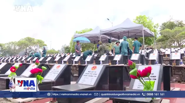 Đẩy nhanh chiến dịch lấy mẫu ADN, số hóa mộ liệt sĩ chưa rõ thông tin