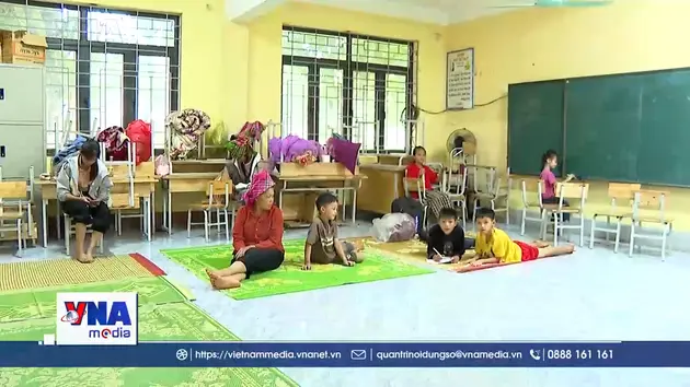 Đảm bảo chỗ ăn ở cho người dân tránh lũ