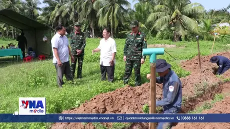 Vĩnh Long khẩn trương quy tập hài cốt liệt sĩ tại ấp Tân Hòa