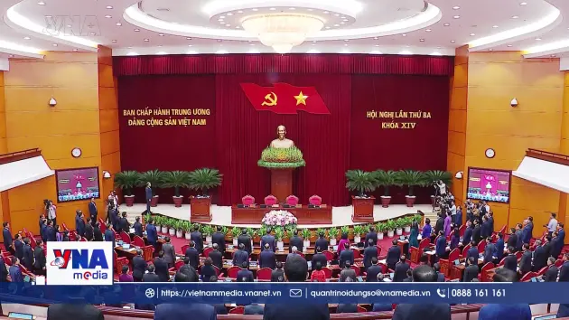 Khai mạc Hội nghị lần thứ ba Ban Chấp hành Trung ương Đảng khóa XIV