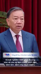 Kỷ luật nghiêm minh phải đi cùng bảo vệ cán bộ liêm chính, dám nghĩ, dám làm, dám chịu trách nhiệm