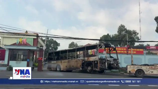 Khởi tố vụ án, khởi tố bị can, tạm giam tài xế vụ cháy xe khách