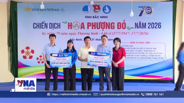 Nhiều hoạt động ý nghĩa của thanh niên Bắc Ninh trong chiến dịch Hoa phượng đỏ