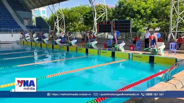 Khai mạc Giải Bơi và Lặn vô địch trẻ quốc gia năm 2026 tại Đà Nẵng