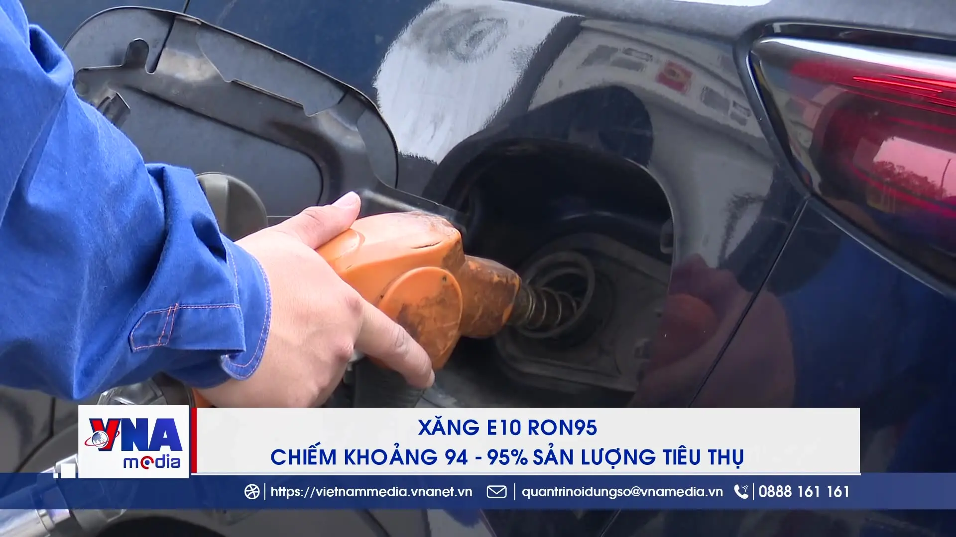 Xăng E10 RON95 chiếm khoảng 94-95% sản lượng tiêu thụ
