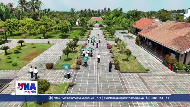 Thăm Khu lưu niệm bác Năm Công