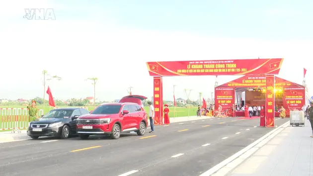 Khánh thành tuyến đường mừng kỷ niệm 300 năm ngày sinh danh nhân văn hóa Lê Quý Đôn