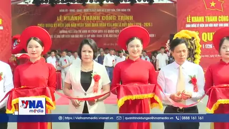 Khánh thành tuyến đường mừng kỷ niệm 300 năm ngày sinh danh nhân văn hóa Lê Quý Đôn