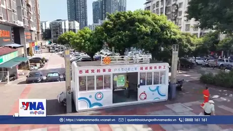 Trung Quốc thiết lập các trạm nghỉ cho người dân tránh nắng