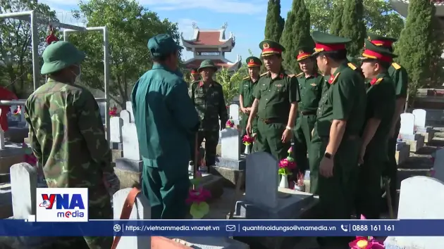 Đẩy mạnh các hoạt động tri ân, tìm kiếm, xác định danh tính liệt sĩ