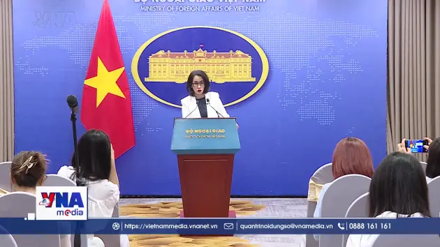 Họp báo thường kỳ Bộ Ngoại giao