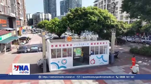 Trung Quốc thiết lập các trạm nghỉ cho người dân tránh nắng