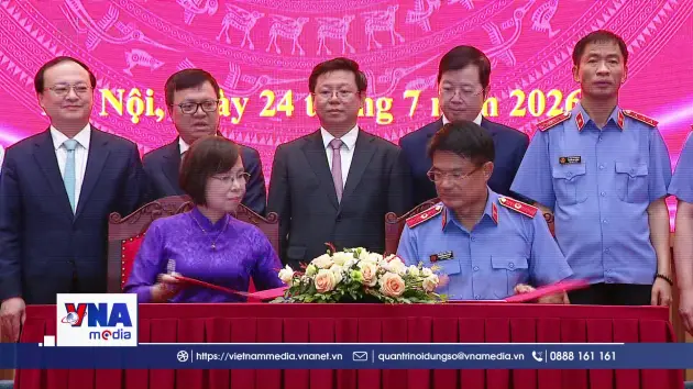 Ký kết hợp tác truyền thông giữa Viện Kiểm sát Nhân dân Tối cao và 3 cơ quan thông tấn, báo chí