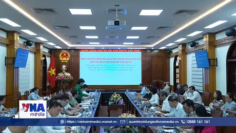 Đoàn Giám sát làm việc với tỉnh Gia Lai