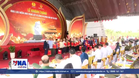 Khánh thành Khu lưu niệm Anh hùng liệt sĩ Công an nhân dân Bùi Thị Cúc