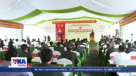 Triển khai tìm kiếm, quy tập tại khu vực xã Minh Đức,TP Đồng Nai