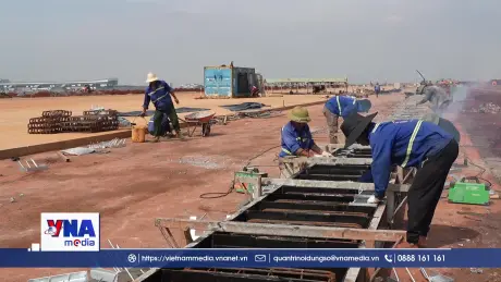 Tháng 9 sẽ hoàn thành đường cất hạ cánh thứ 2 sân bay Long Thành