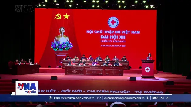 Phiên thứ nhất Đại hội XII Hội Chữ thập đỏ Việt Nam