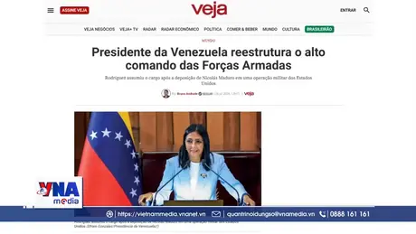 Venezuela thay đổi nhiều vị trí cấp cao trong quân đội