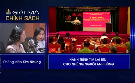 Hành trình tìm lại tên cho những người anh hùng