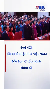 Khai mạc phiên trọng thể Đại hội Hội Chữ thập đỏ Việt Nam