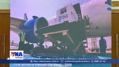 Bệnh viện Bay Orbis trở lại Đà Nẵng