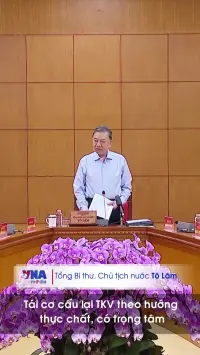 Tổng Bí thư, Chủ tịch nước Tô Lâm: Tái cơ cấu lại TKV theo hướng thực chất, có trọng tâm